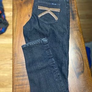 7 for all man kind Jeans straight leg  size 28